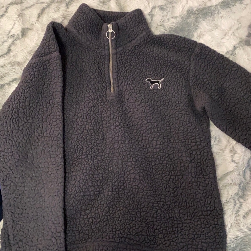 Pink Gray Zip Up